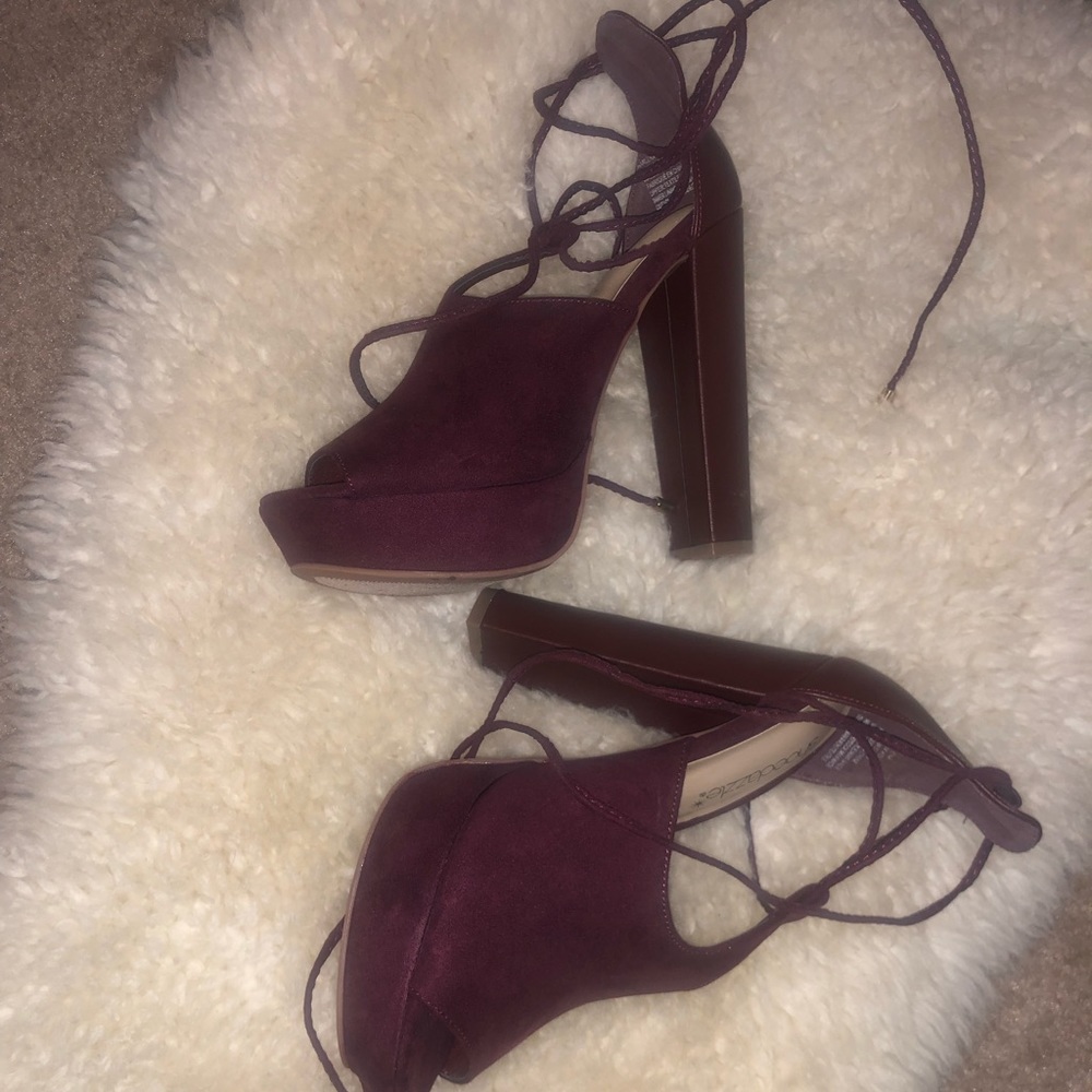 Wedged heels